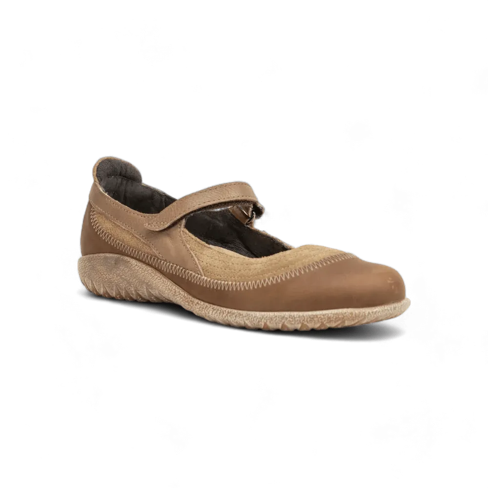 Naot Women's Kirei Wide Width - Bark/Almond/Stone