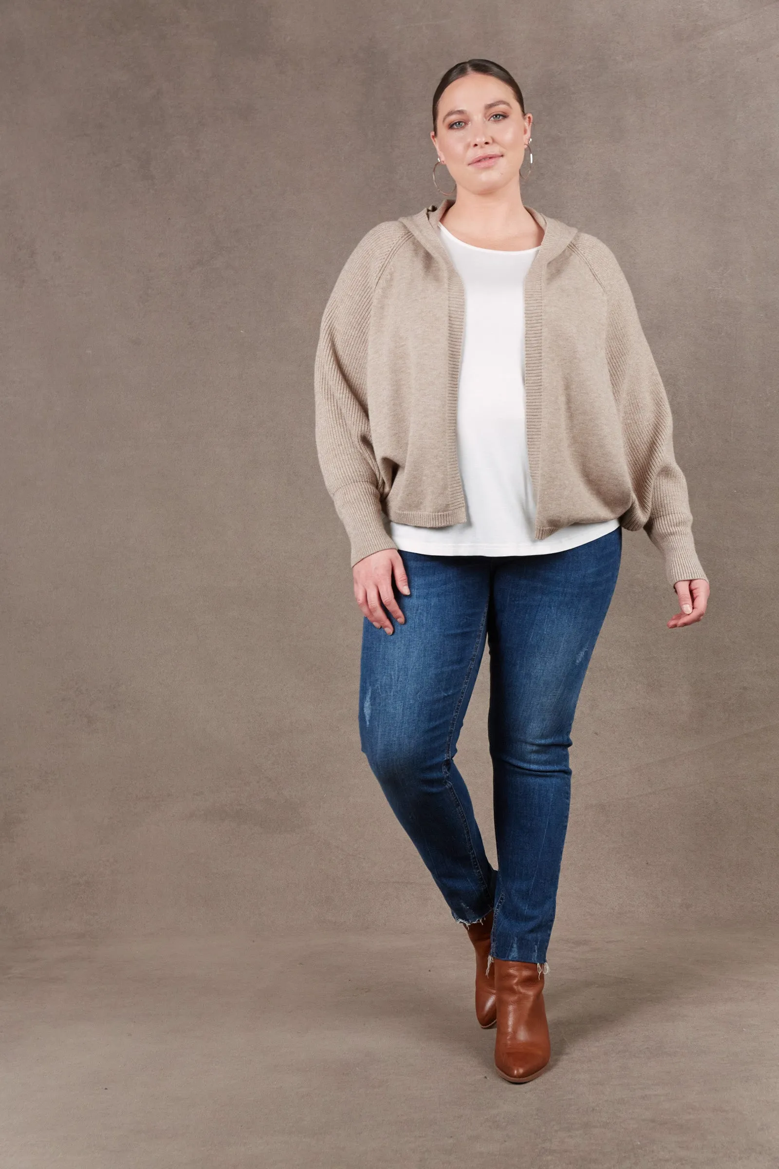 Nawi Cardigan - Barley