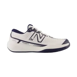 New Balance Men's 696v5 Tennis Shoes - White/Navy