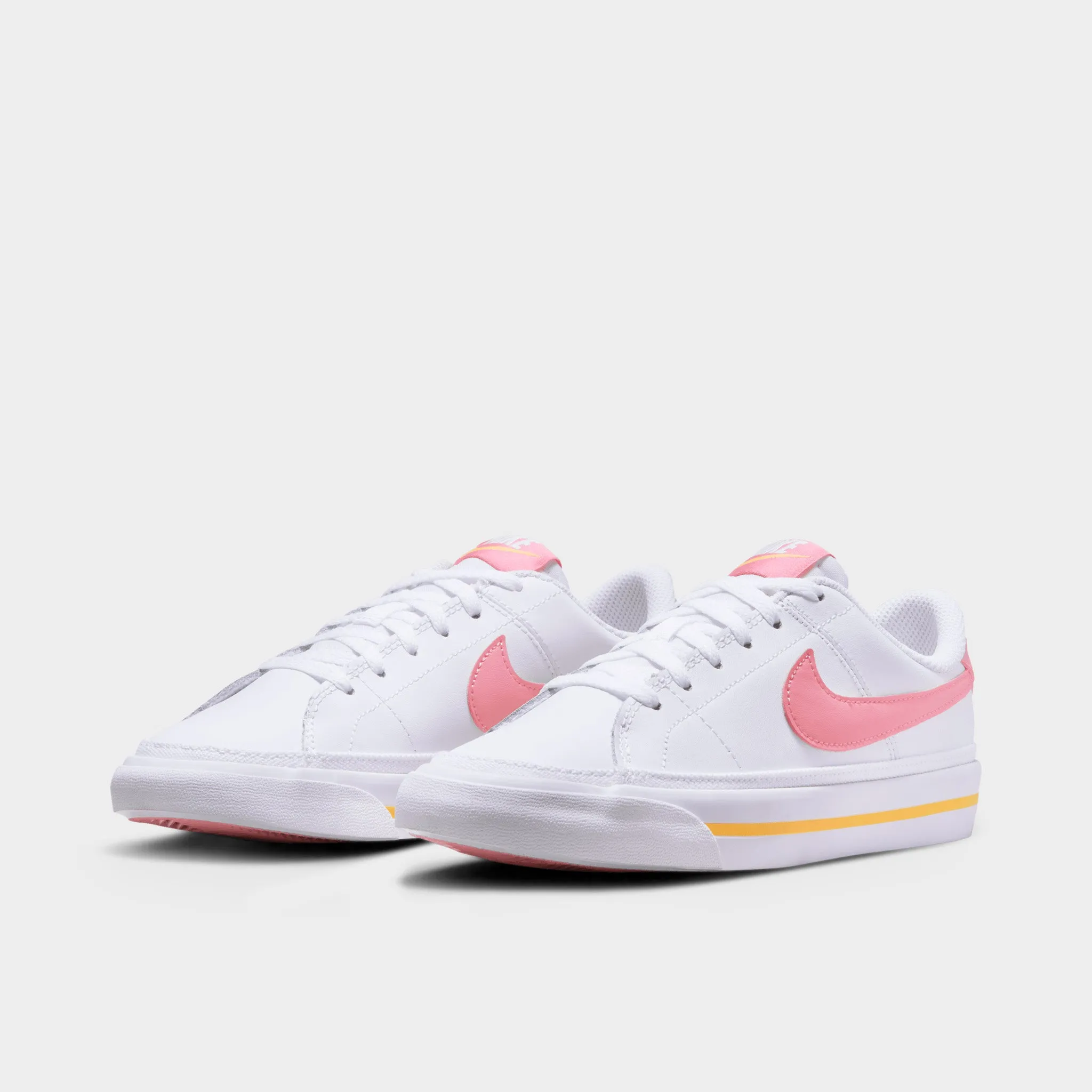 Nike Court Legacy GS White / Coral Chalk - Laser Orange