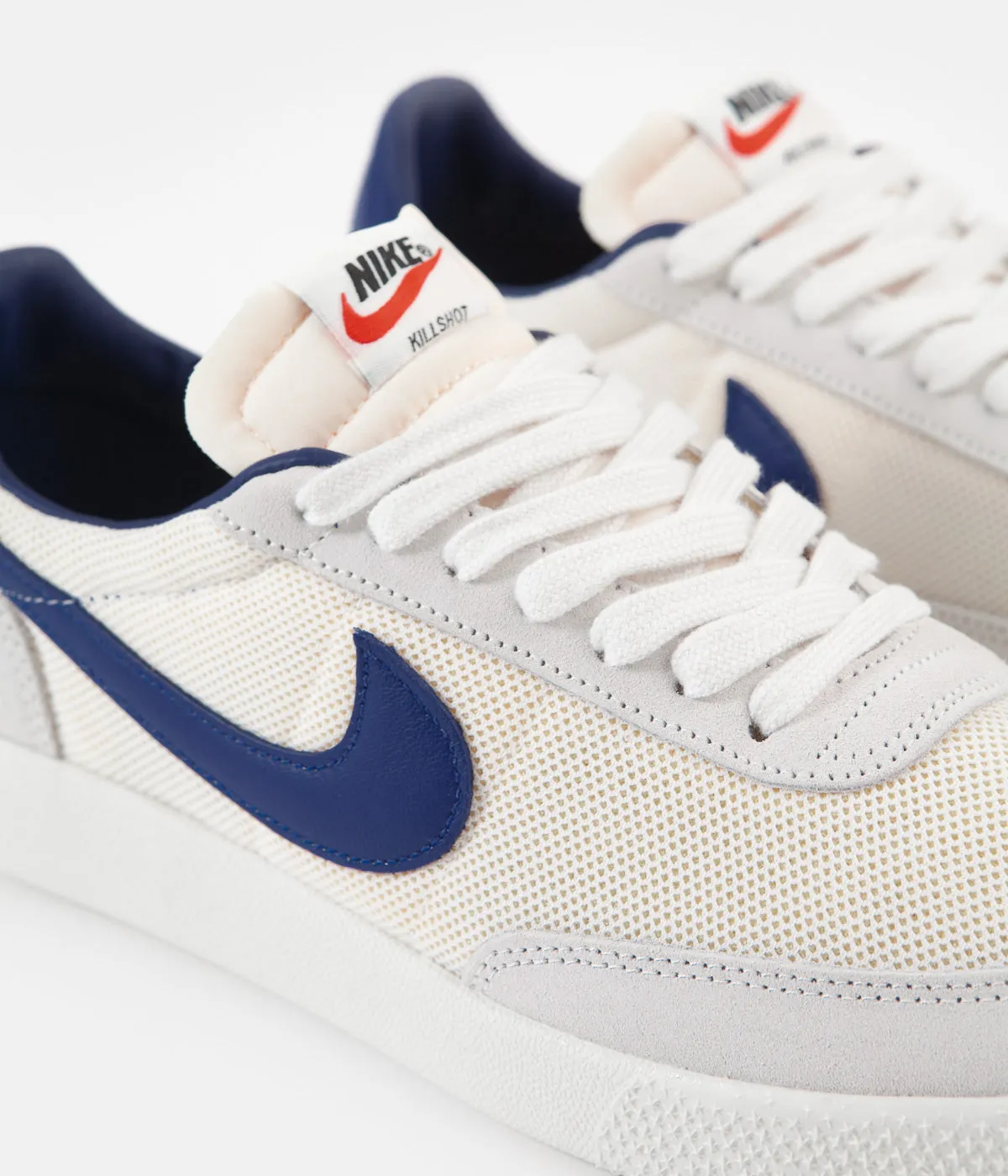 Nike Killshot OG Shoes - Sail / Deep Royal Blue - Black - Team Orange