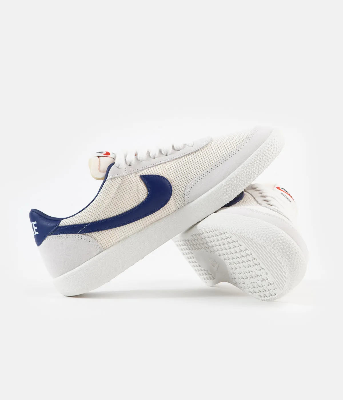 Nike Killshot OG Shoes - Sail / Deep Royal Blue - Black - Team Orange