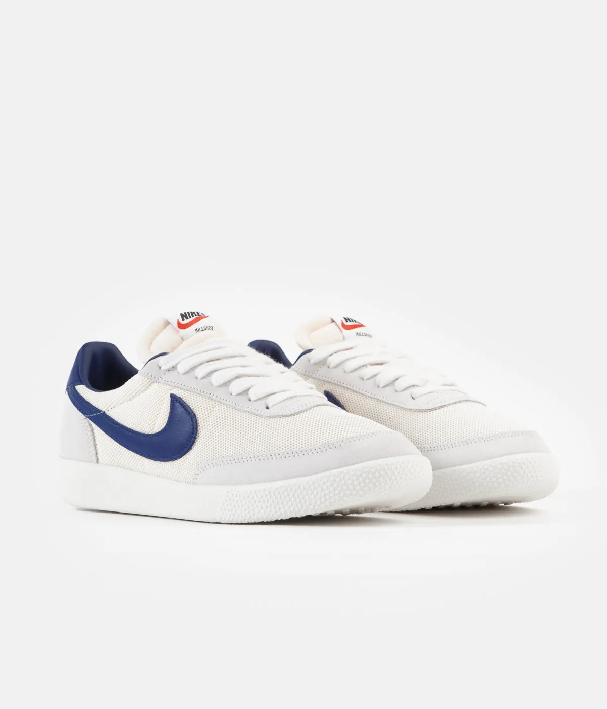 Nike Killshot OG Shoes - Sail / Deep Royal Blue - Black - Team Orange