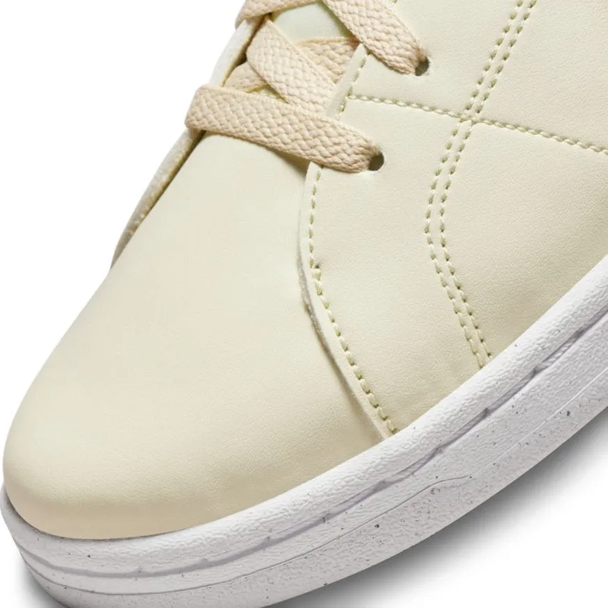 NIKE WOMEN'S COURT ROYALE 2 NEXT NATURE CREAM SHOE