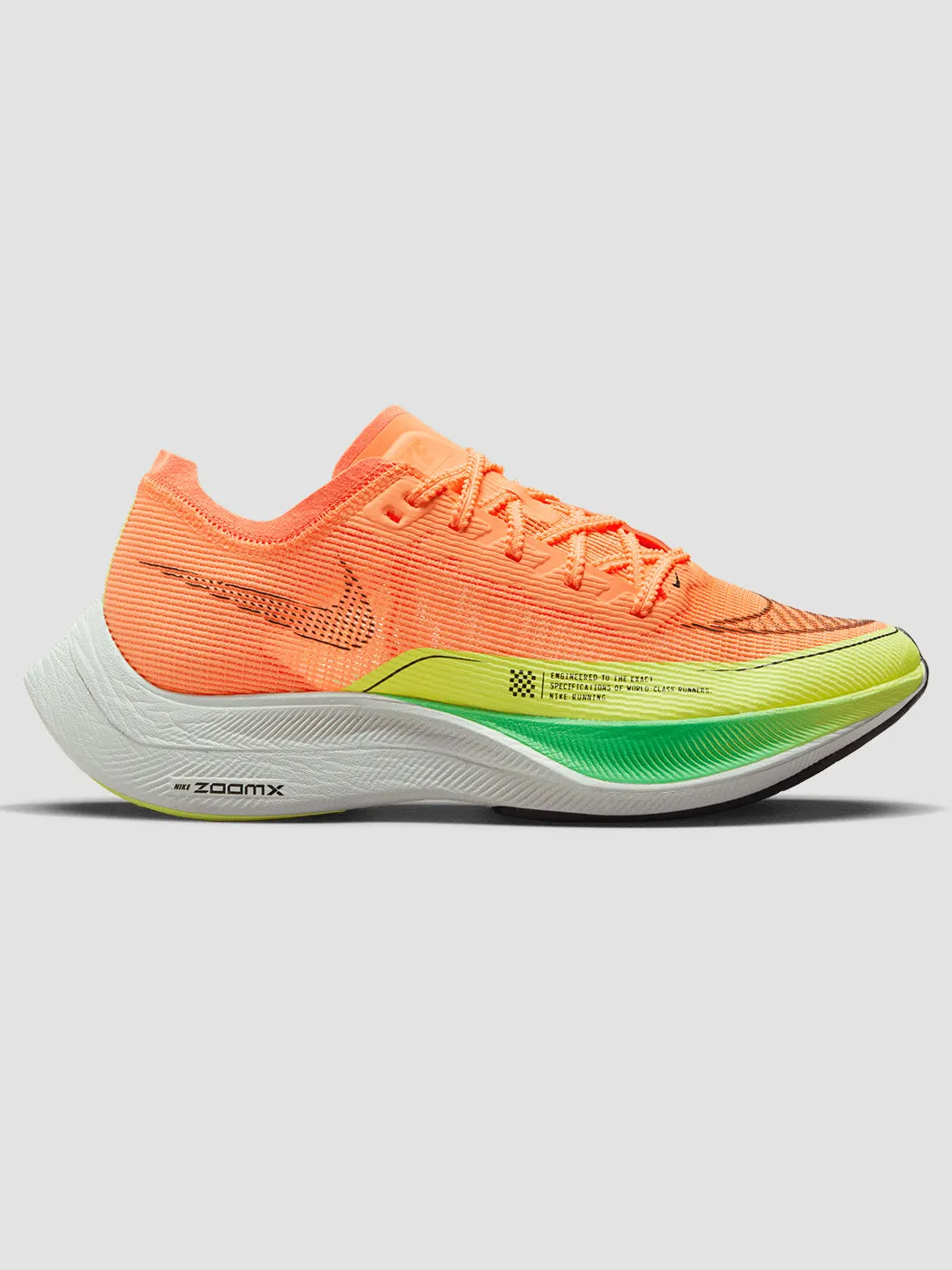 Nike ZoomX Vaporfly Next% 2 - Peach Cream/Black-Green Shock