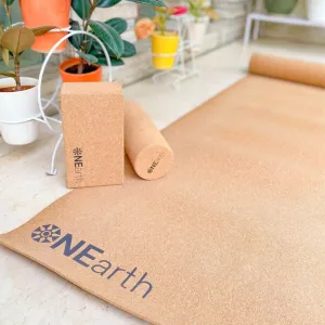 ONEarth Cork Yoga Mat (Rubber Amalgamated)