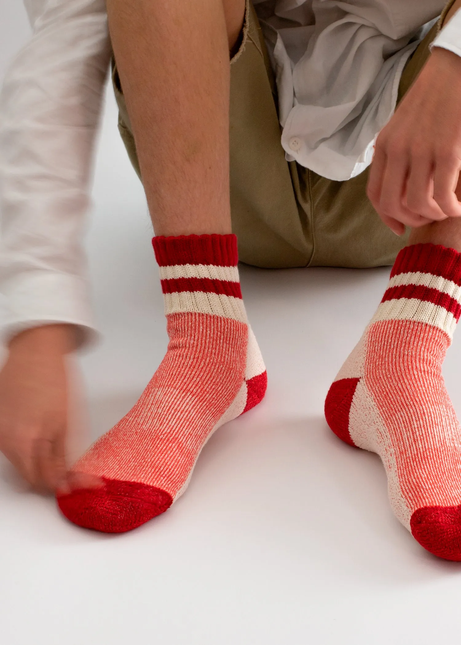 OUTDOOR COLLECTION Tennis Red Socks