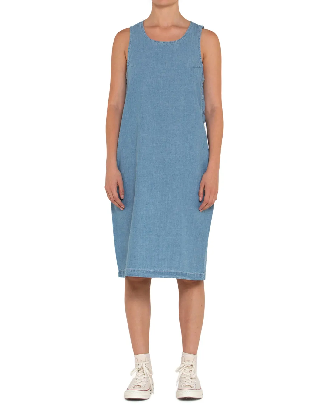 Piri Dress - Indigo Blue Chambray