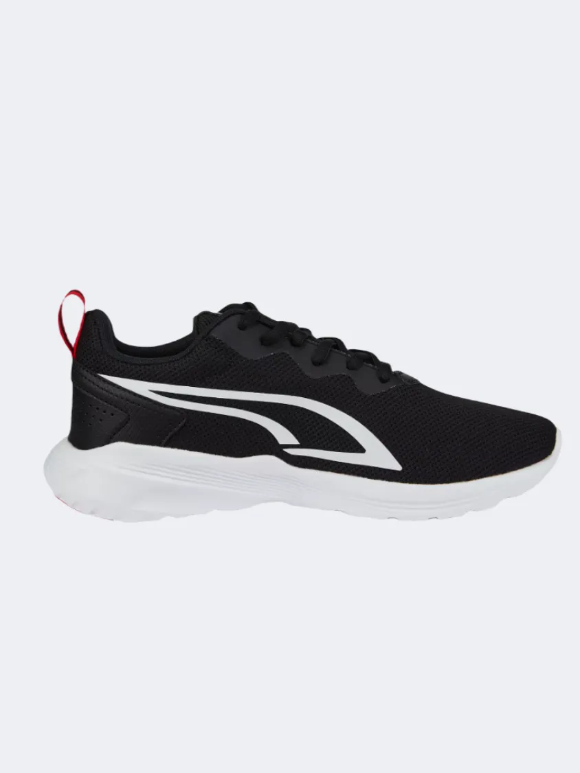 Puma All Day Active Gs-Boys Lifestyle Shoes Black/White/Red