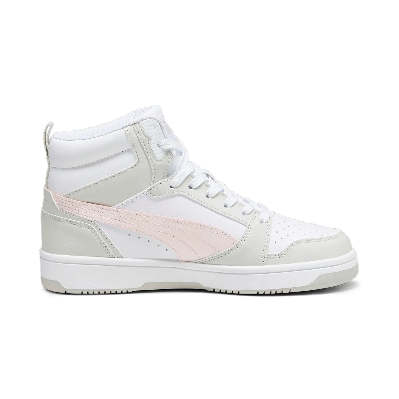 Puma Scarpa sneakers da donna Rebound v6 392326-07 bianco-rosa-grigio