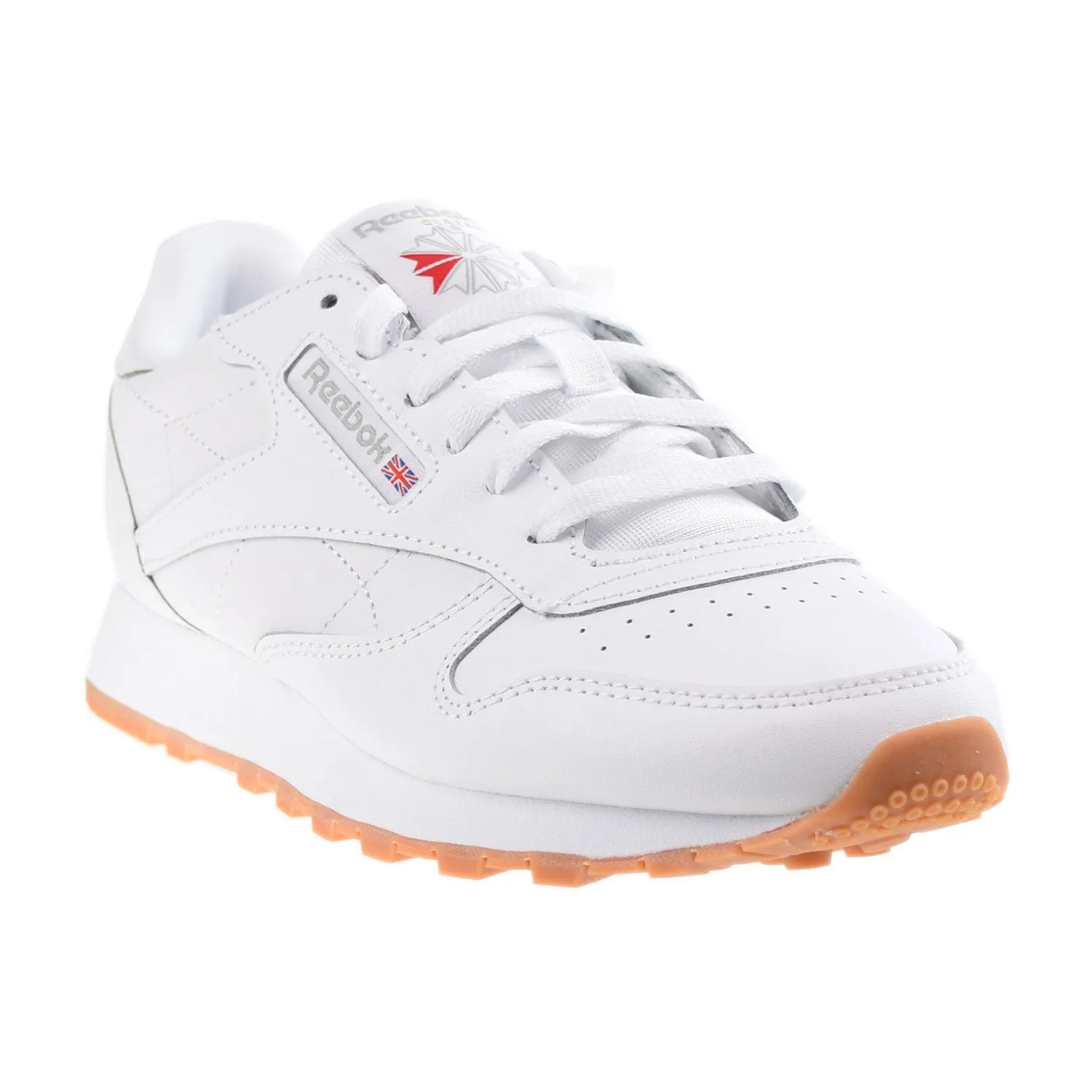 Reebok Classic Leather Big Kids' Shoes Footwear White-Rubber Gum