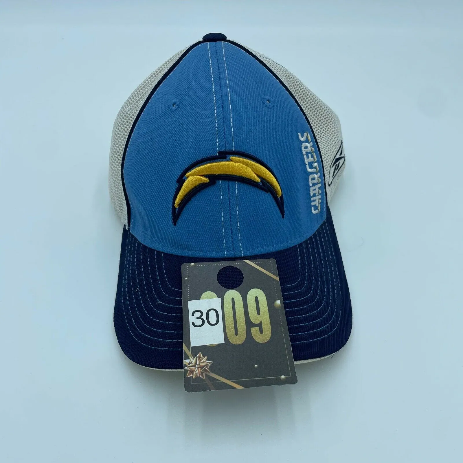 Reebok NFL Authentic Sideline San Diego Chargers Cap With Mesh One Size Fits All