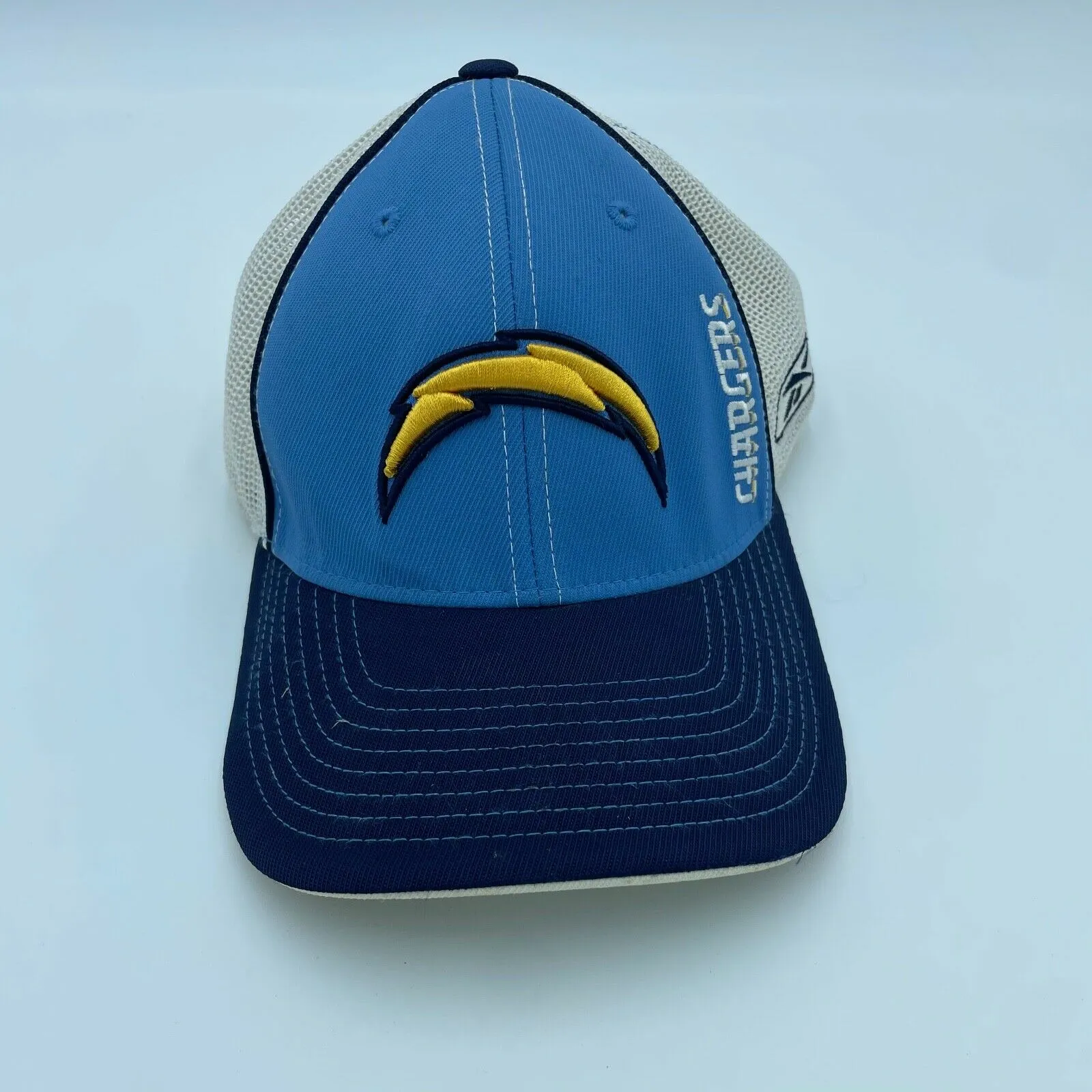 Reebok NFL Authentic Sideline San Diego Chargers Cap With Mesh One Size Fits All