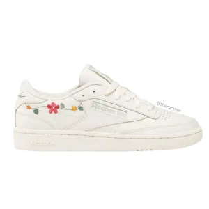 Reebok Women's "Club C 85" Shoes - Vintage Flowers