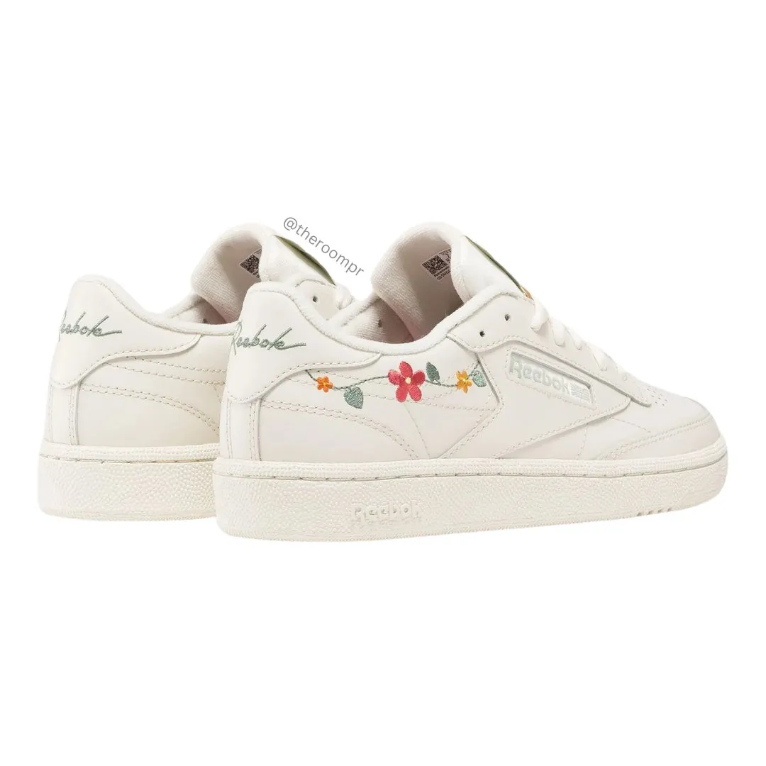 Reebok Women's "Club C 85" Shoes - Vintage Flowers