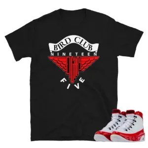 Retro 9 "Gym Red" Sneaker tee to match