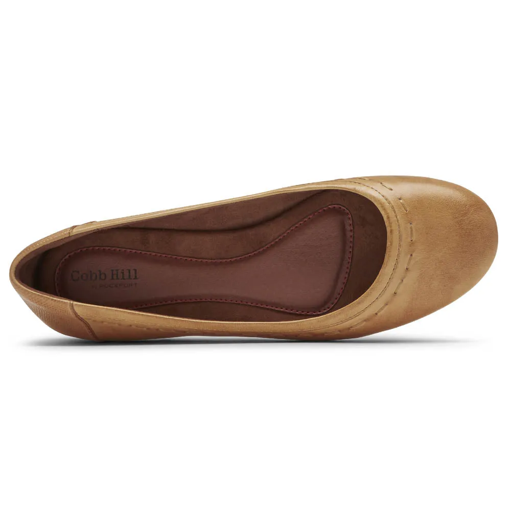 Rockport Cobb Hill Maiika Ballet Flat - Amber Yellow