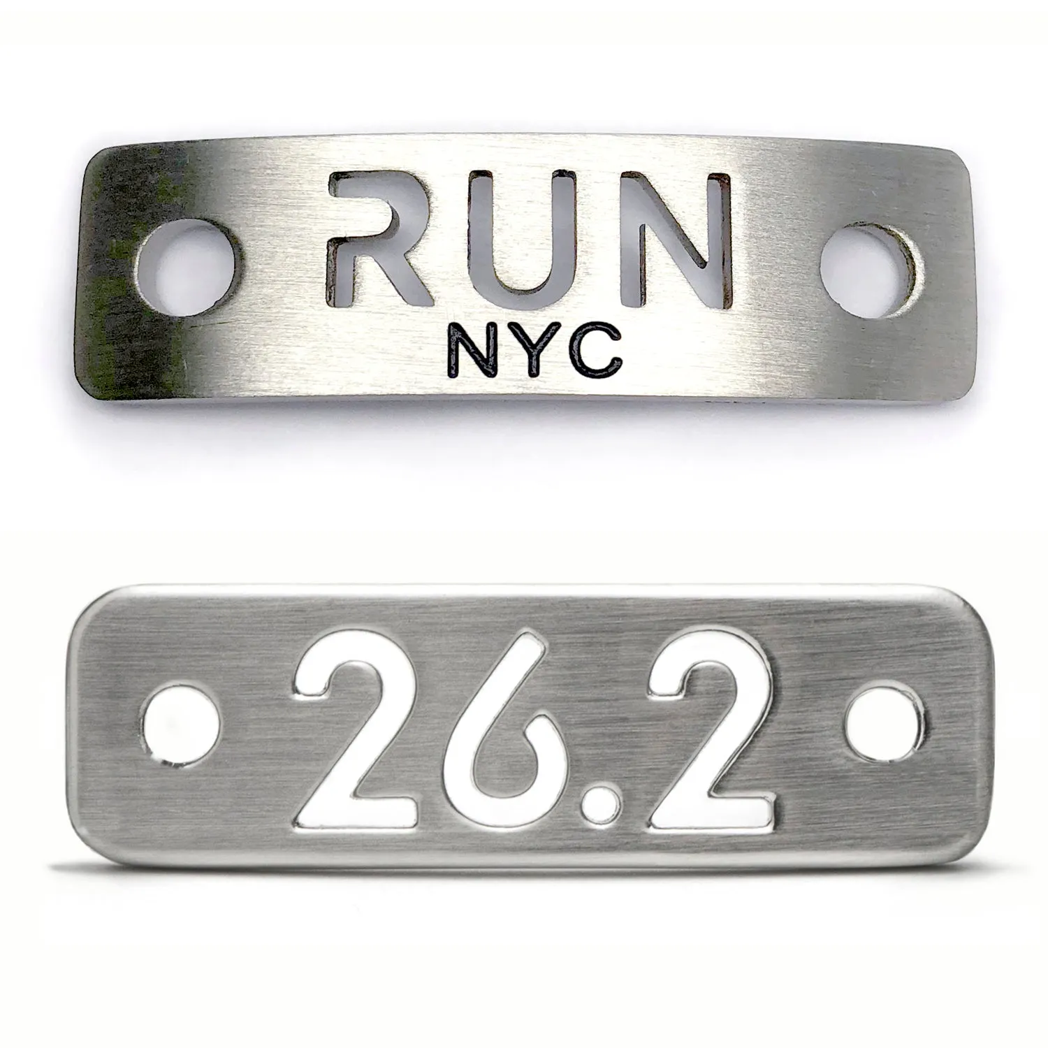 RUN NYC & 26.2 Marathon Bundle- New York City Marathon Shoe Tag Bundle