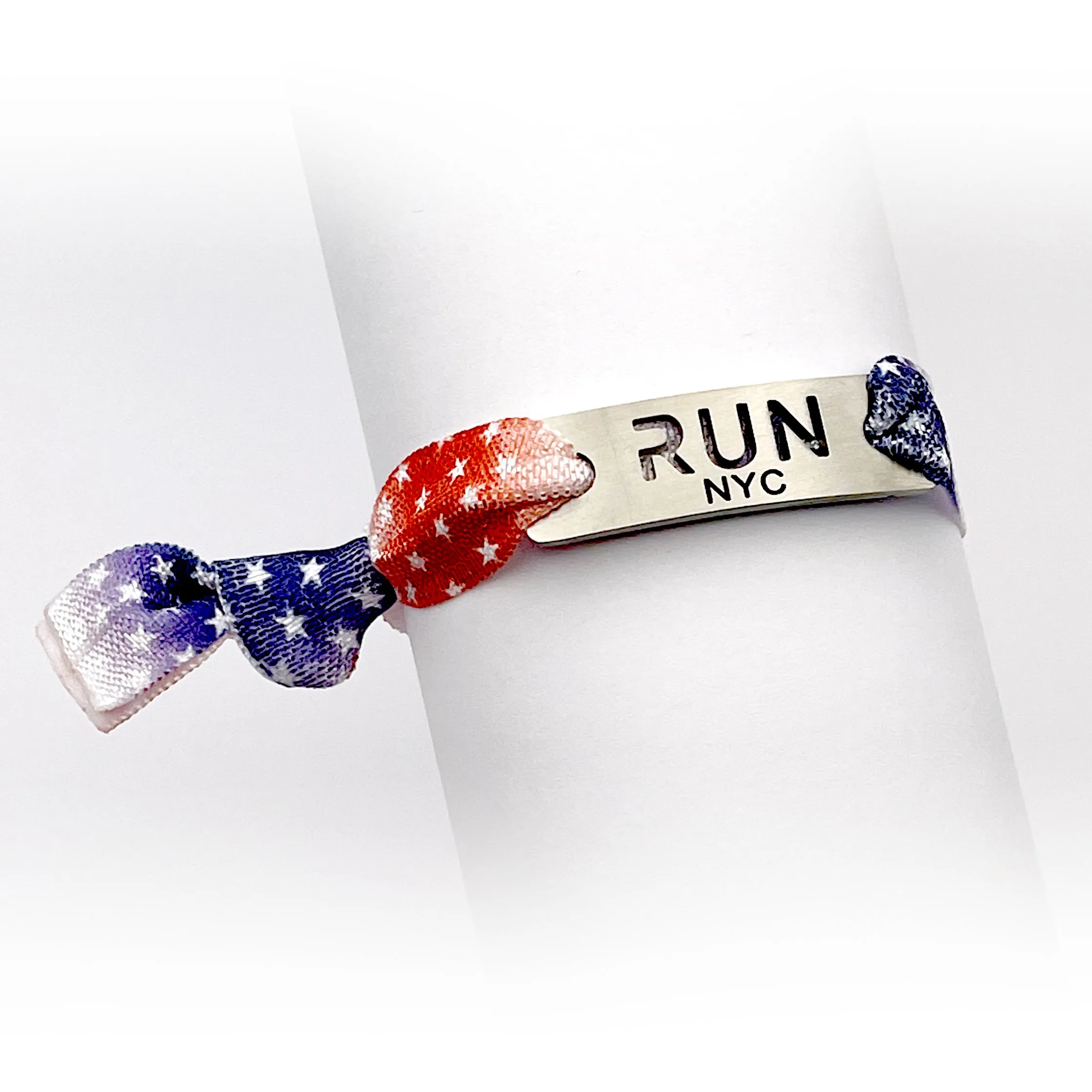 RUN NYC - New York City Tie Stretchy Running Bracelet