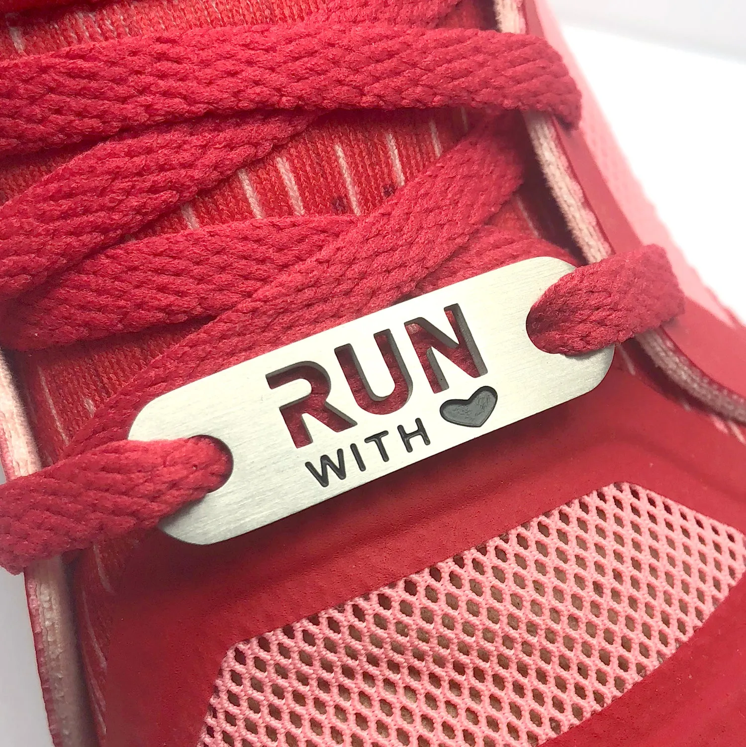 RUN with HEART & 26.2 Marathon Shoe Tag Bundle