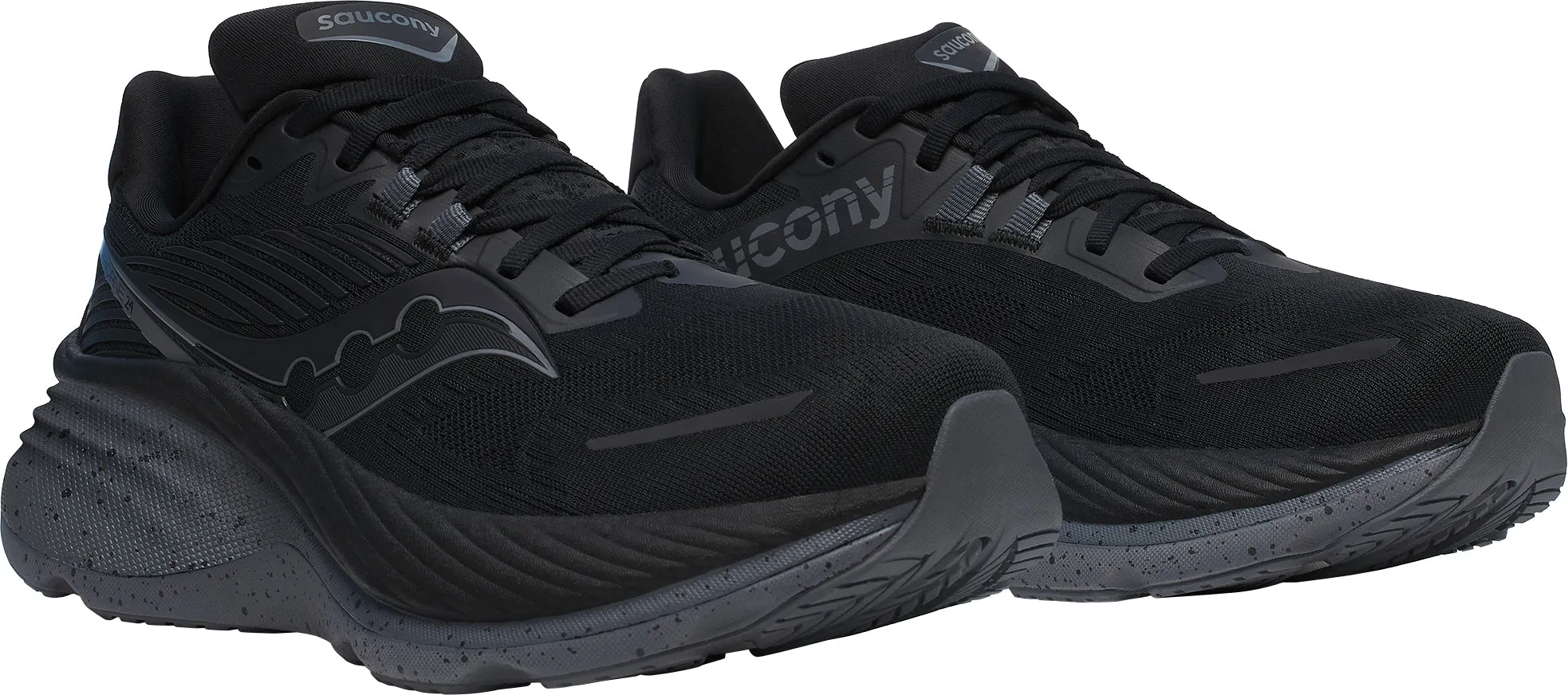 Saucony Hurricane 24 Mens Running Shoes - Black