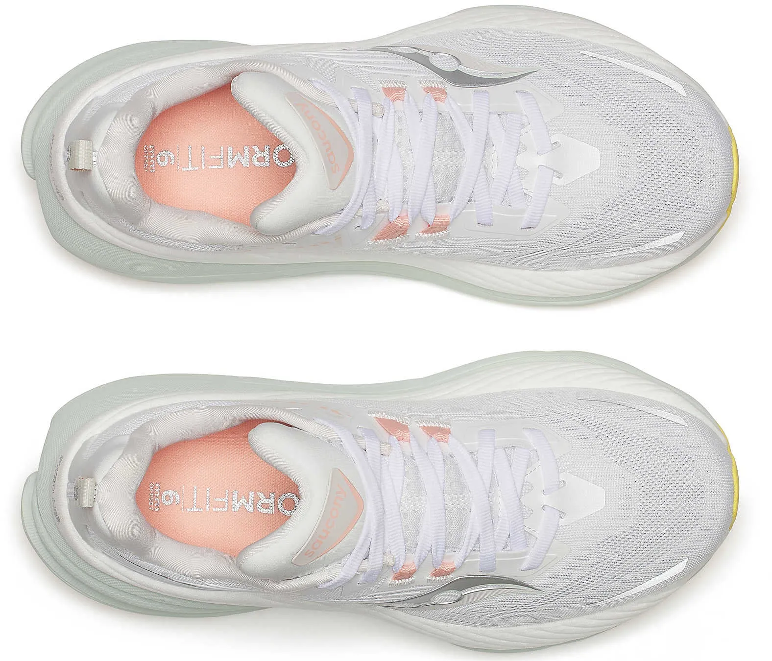 Saucony Hurricane 24 Womens Running Shoes - White