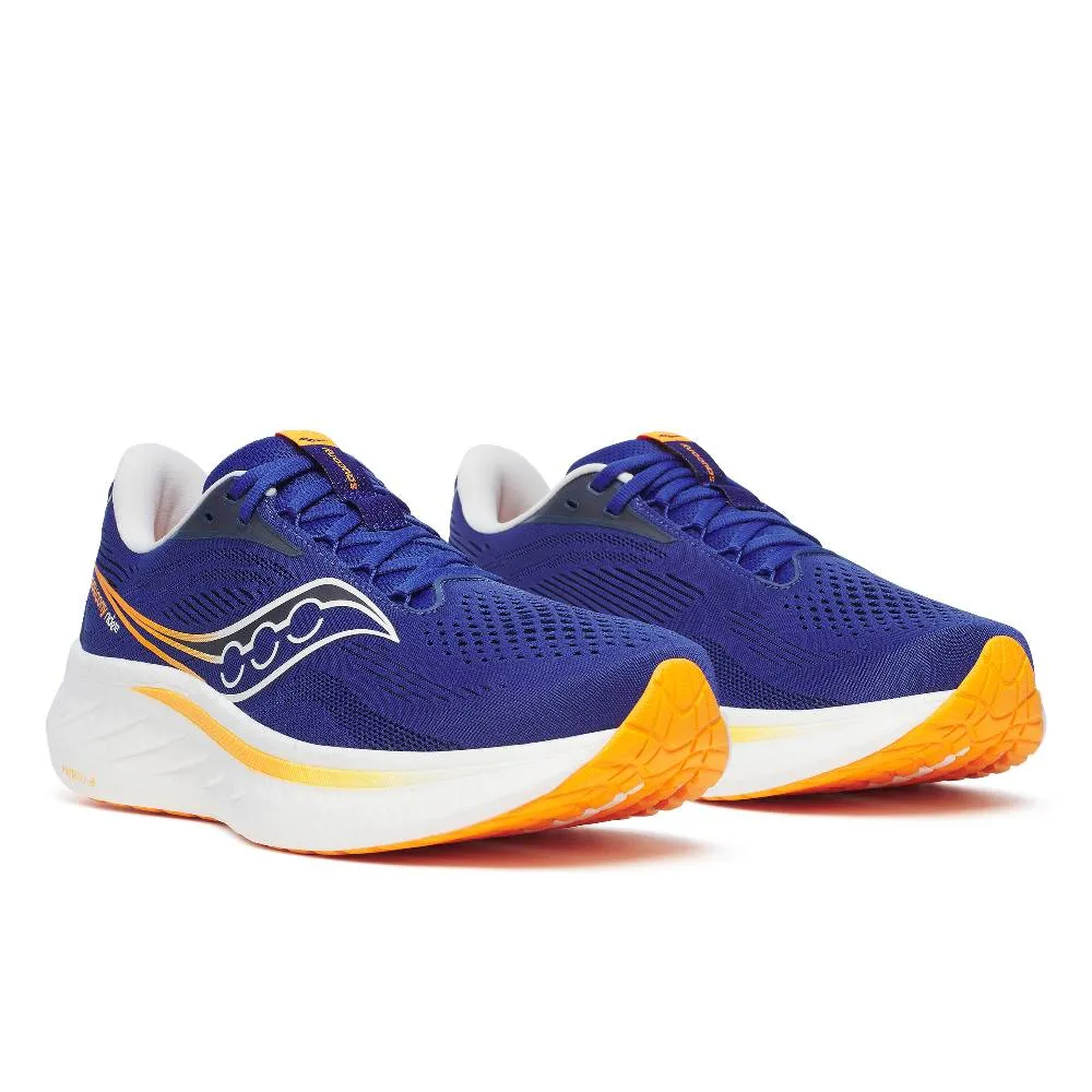 Saucony Ride 18 (Mens) - Azurite/Peel