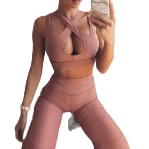 Sexy Crisscross Sports Set