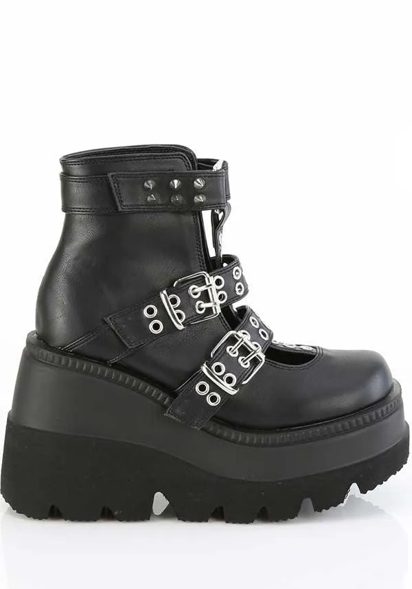 SHAKER-62 [Black] | PLATFORM BOOTS [PREORDER]