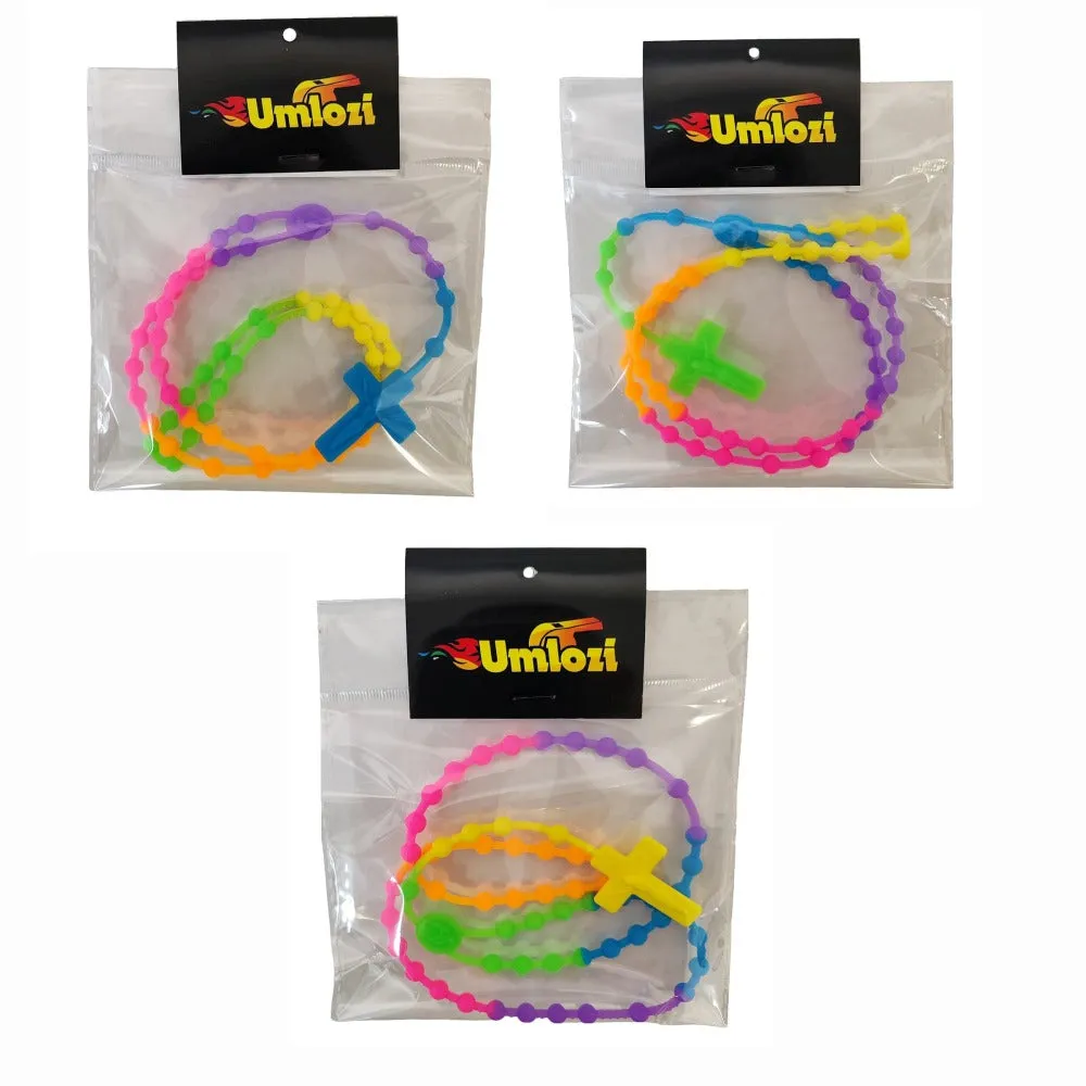 Silicone Rosary For Kids And Adults - 3 Pack