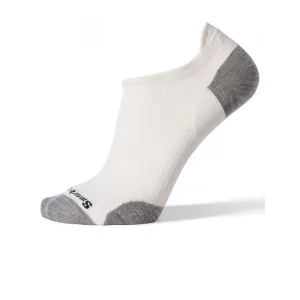 Smartwool Run Zero Cushion Low Ankle Sock (Men) - White