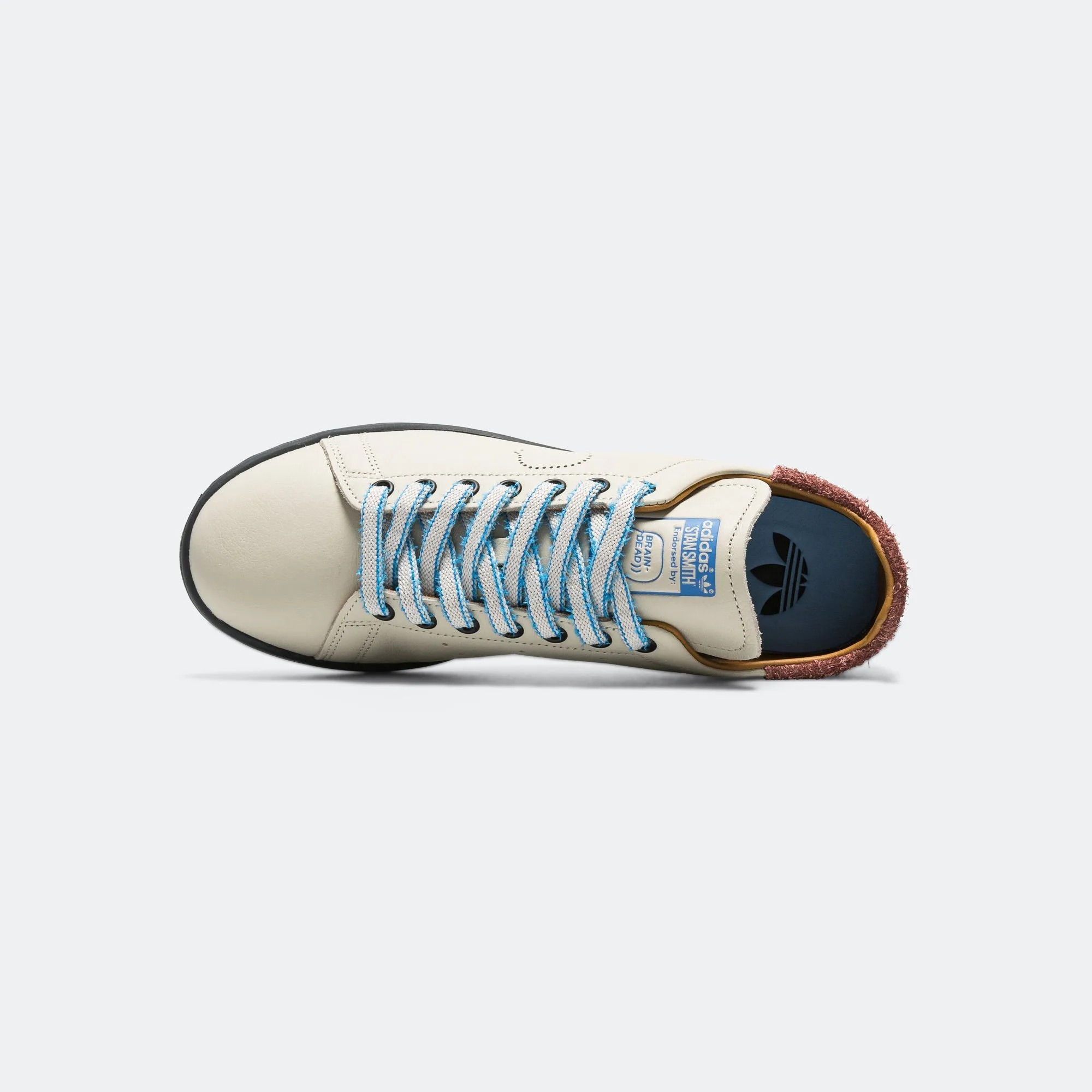 Stan Smith x Brain Dead - Clear Brown/Bahia Light Blue-Mesa