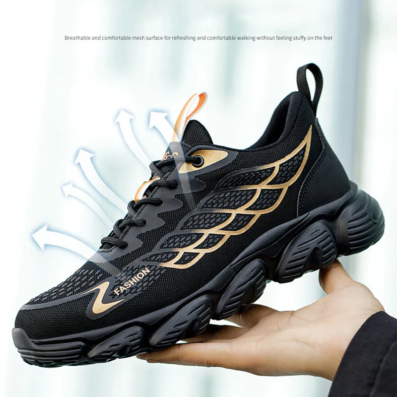 Steel Toe Shoes for Women Men Wide fit Indestructible Work Safety Lightweight Slip Resistant Puncture Proof Composite Sneakers