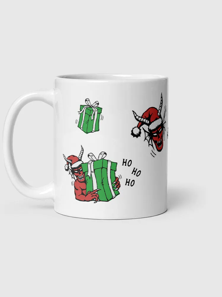 Stranger Things Ho Ho Hellfire Holiday Mug