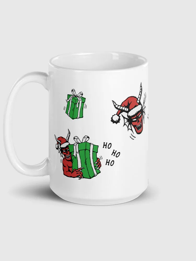 Stranger Things Ho Ho Hellfire Holiday Mug