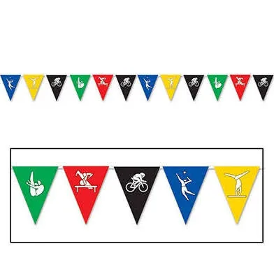 Summer Sports Pennant Banner | 1 ct