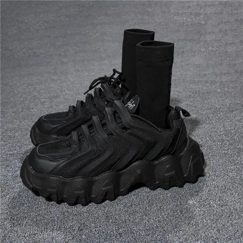 Techwear Platform Sneakers