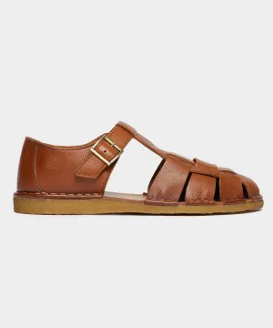 Todd Snyder x Gardenheir Leather Fisherman Sandals