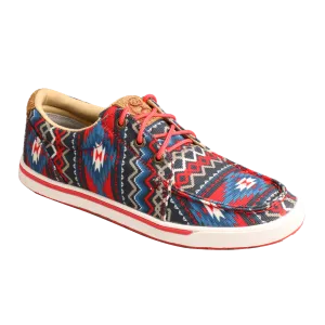 Twisted X® Hooey Loper Aztec Red Multi-Color Shoes WHYC026