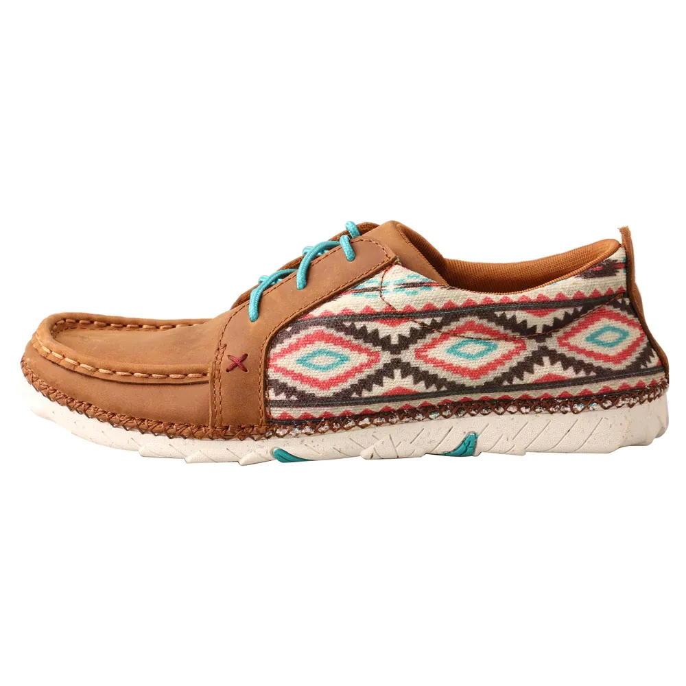 Twisted X® Ladies Zero-X Multi Color & Brown Lace Up Shoes WZX0006