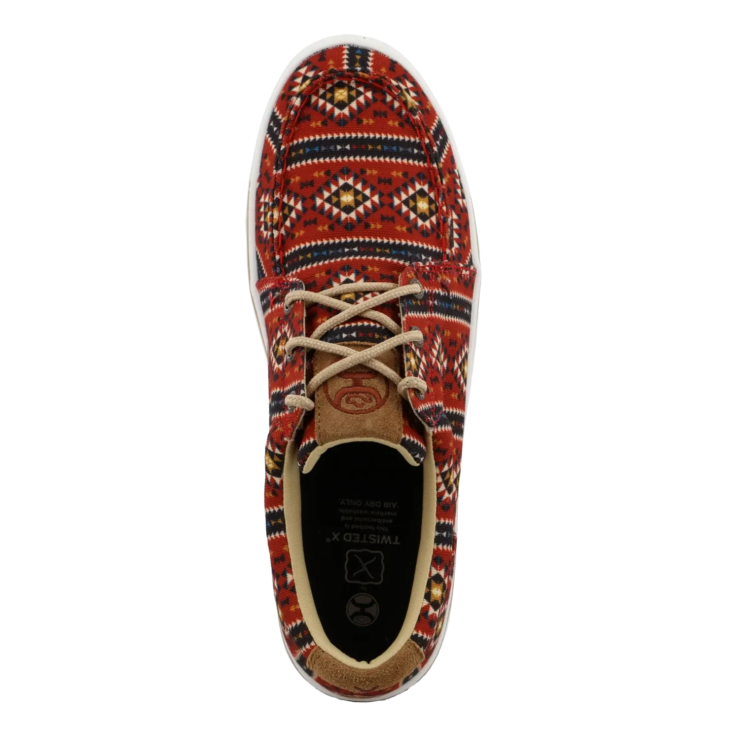 Twisted X® Men's Hooey Loper Red Multi-Color Shoes MHYC028