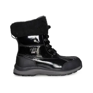 UGG Adirondack III Patent Leather Black Boots - Women's