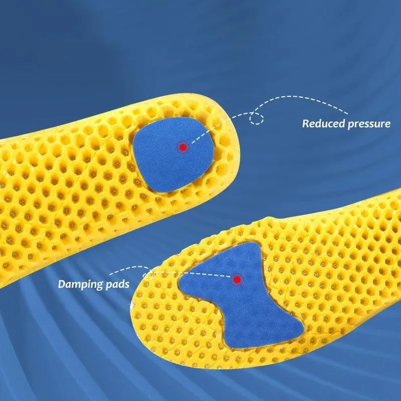 Ultimate Comfort Memory Foam Insoles for Active Lifestyle and Support