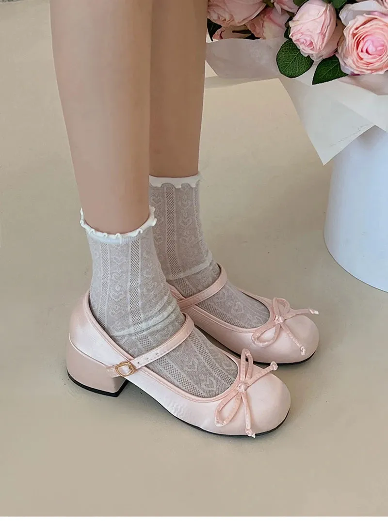 Uniwim 2024 Spring Autumn Mary Jane Shoes Fashion Shallow Round Toe Mid Heel Shoes Ladies Elegant Outdoor Single Pumps Shoes