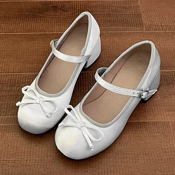 Uniwim 2024 Spring Autumn Mary Jane Shoes Fashion Shallow Round Toe Mid Heel Shoes Ladies Elegant Outdoor Single Pumps Shoes