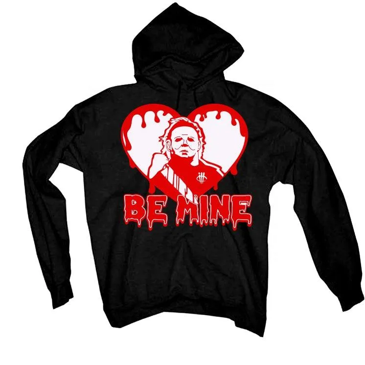 Valentine Collection Black T-Shirt (be  mine)