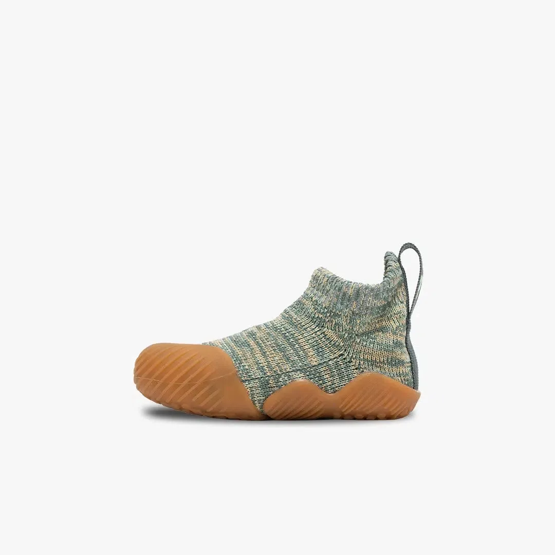 Vivobarefoot Pluma Knit Preschool in Silver Pine