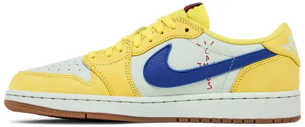 Wmns Air Jordan 1 x Travis Scott 1 Retro Low OG SP 'Canary'