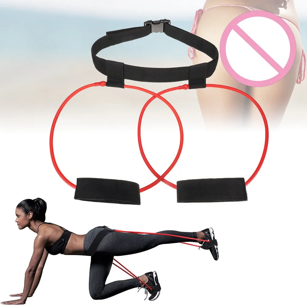 Women Leg Glute Lifter Rubber Loop Exercise Yoga Fitness Workout Resistance Band Muscles Trainer Booty Belt Pilates Loop Elastic