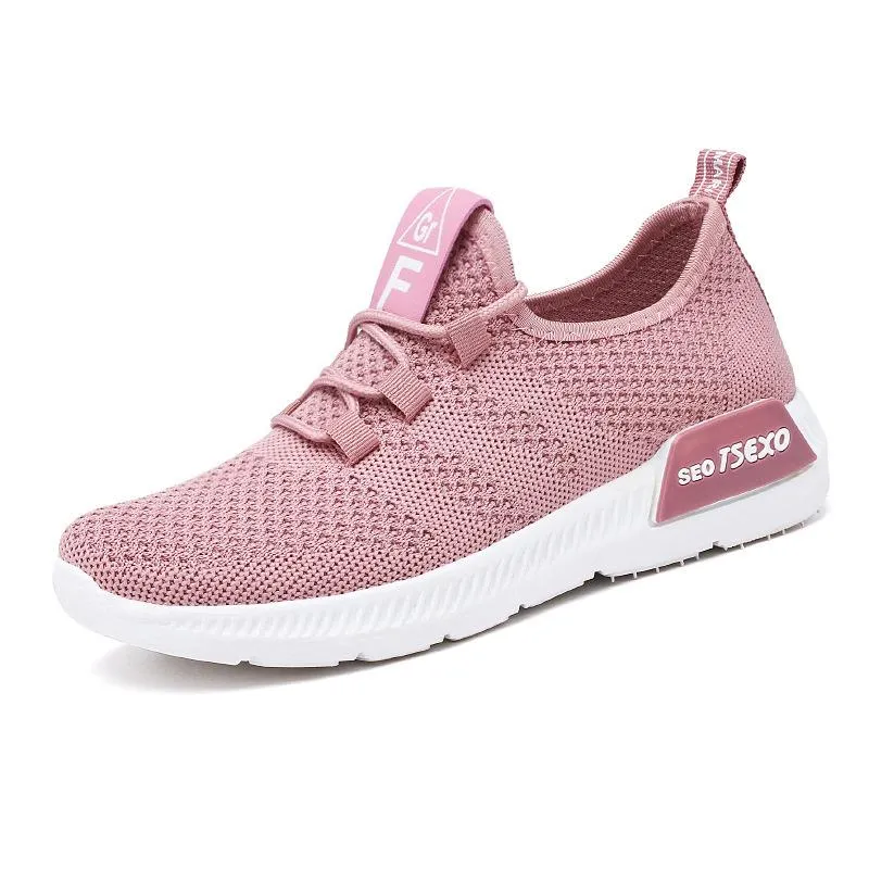 Women's breathable mesh sneakers casual comfort walking shoes